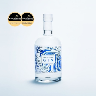 Arctic blue gin